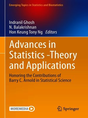 cover image of Advances in Statistics--Theory and Applications